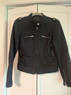 Express Black Women's Moto Jacket